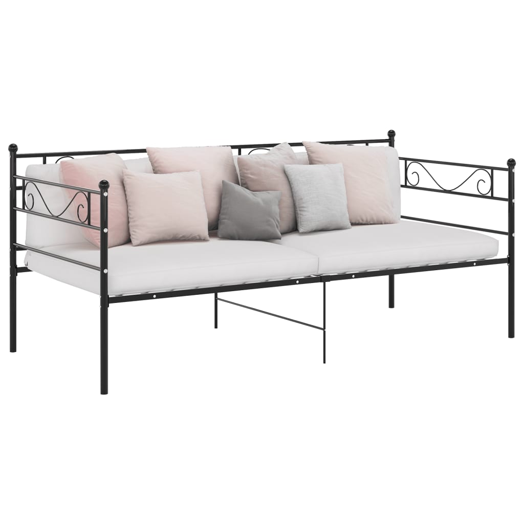 Sofa Bed Frame Without Mattress Metal 90X200 Cm