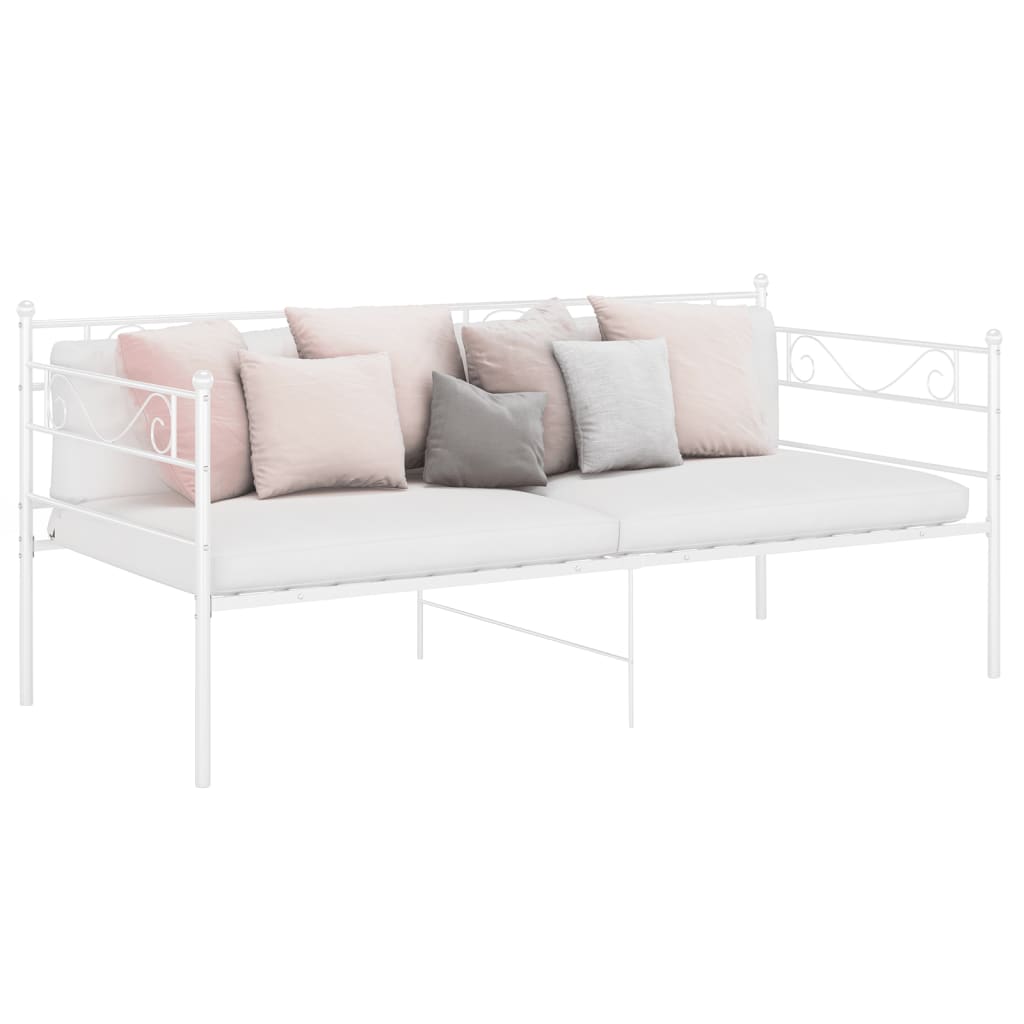 Sofa Bed Frame Without Mattress Metal 90X200 Cm