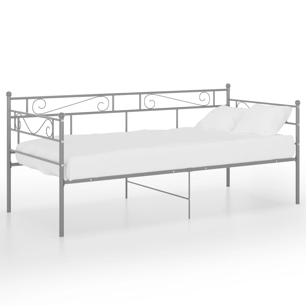 Sofa Bed Frame Without Mattress Metal 90X200 Cm