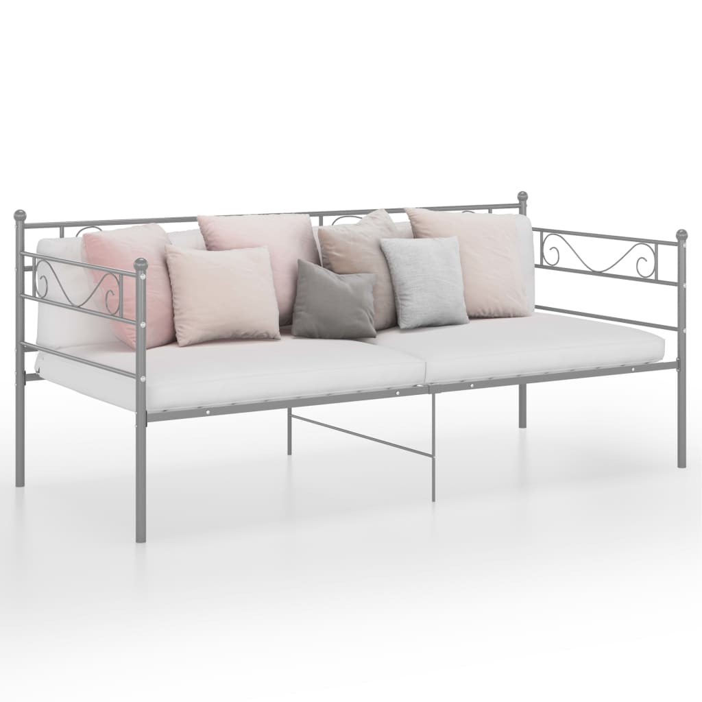 Sofa Bed Frame Without Mattress Metal 90X200 Cm