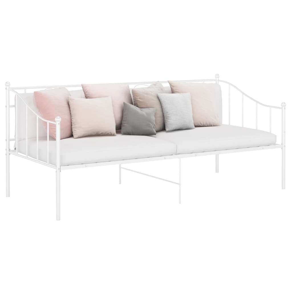 Sofa Bed Frame Without Mattress Metal 90X200 Cm