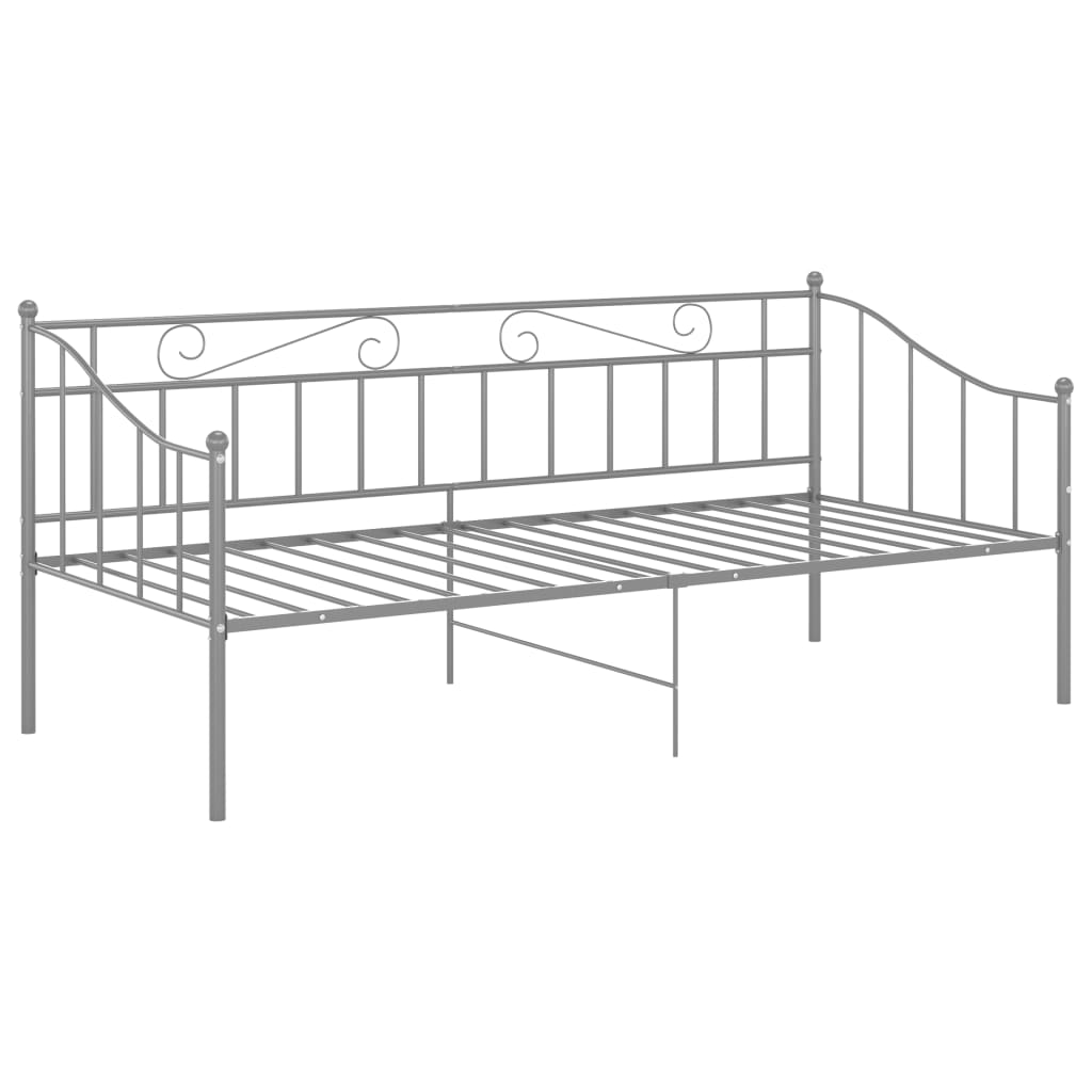 Sofa Bed Frame Without Mattress Metal 90X200 Cm