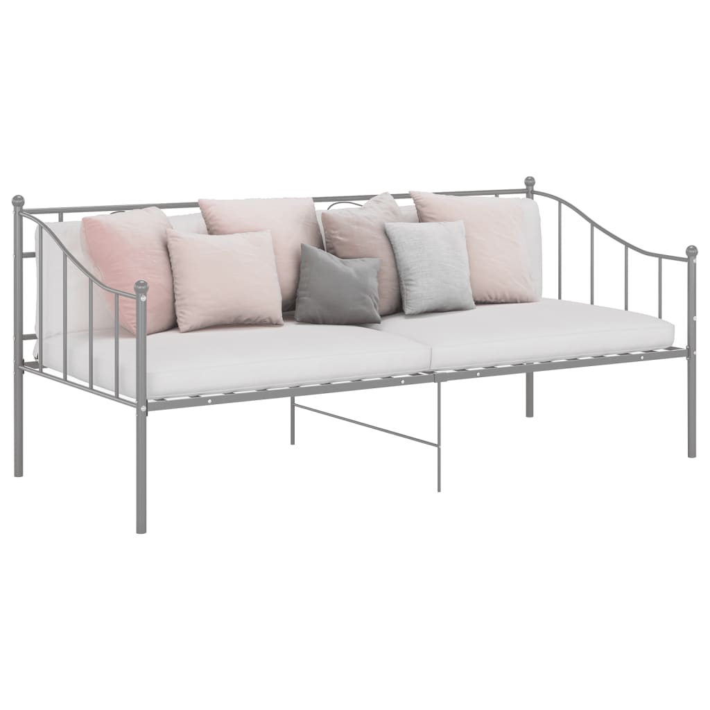Sofa Bed Frame Without Mattress Metal 90X200 Cm