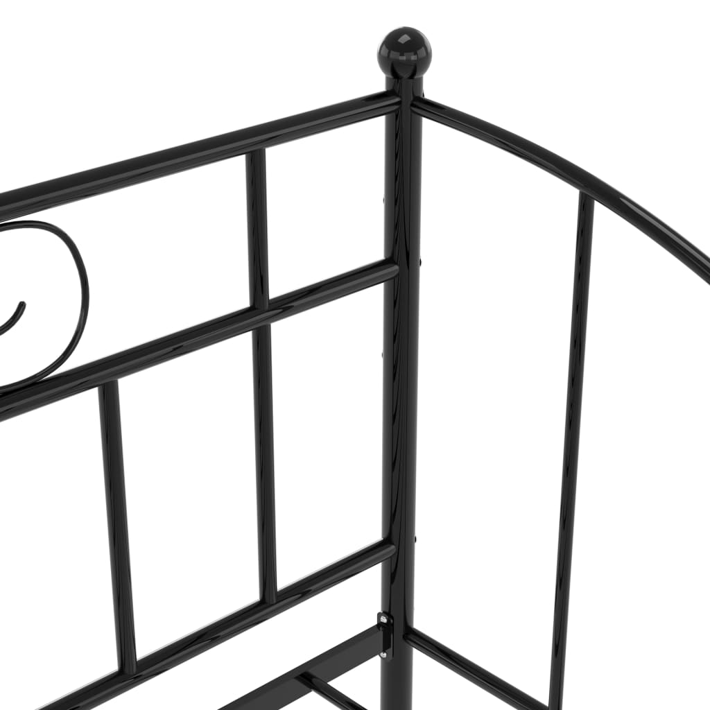 Pull-Out Sofa Bed Frame Without Mattress Metal 90X200 Cm