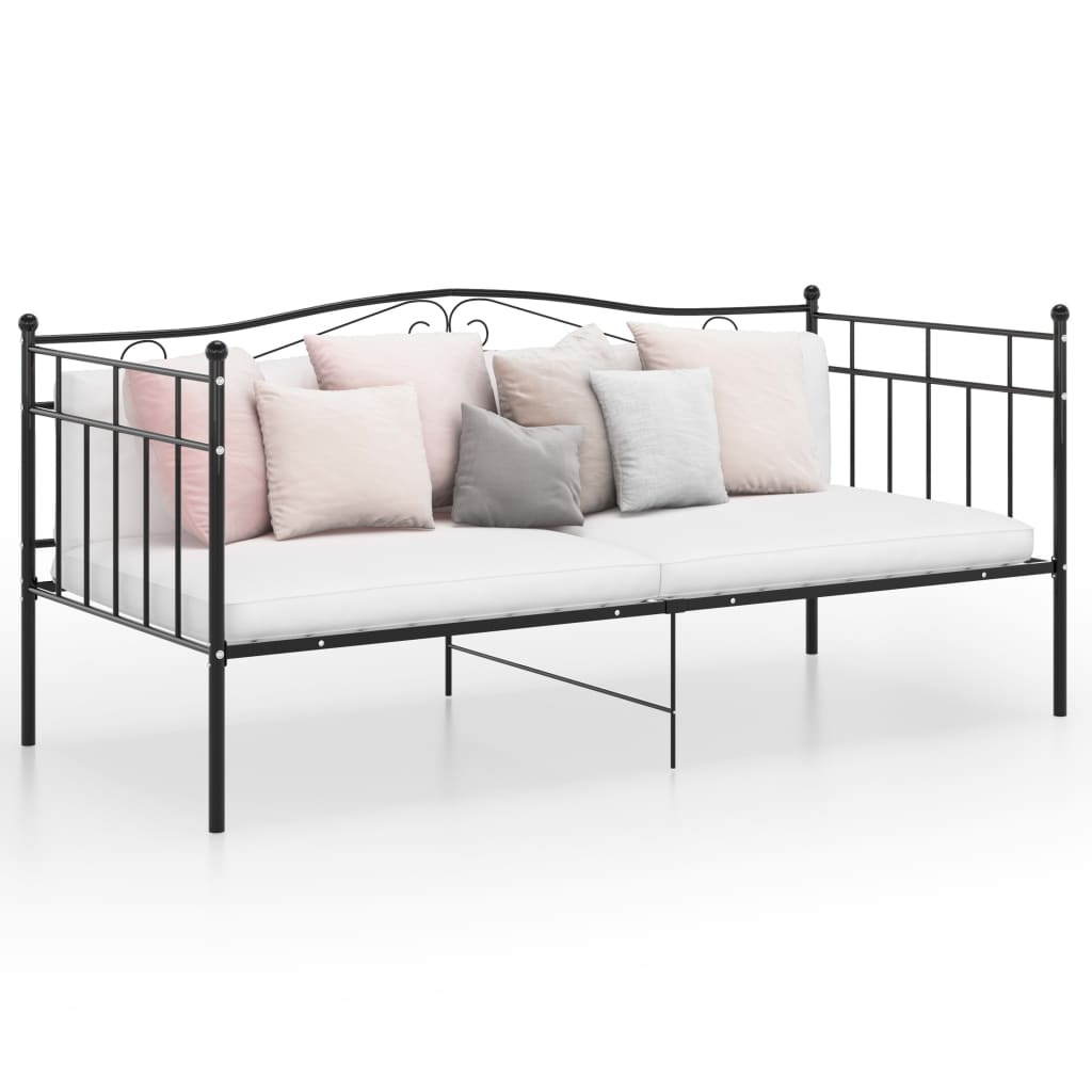 Sofa Bed Frame Without Mattress Metal 90X200 Cm