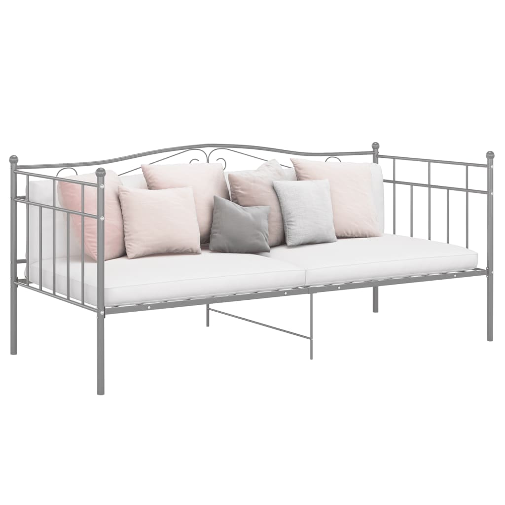 Sofa Bed Frame Without Mattress Metal 90X200 Cm
