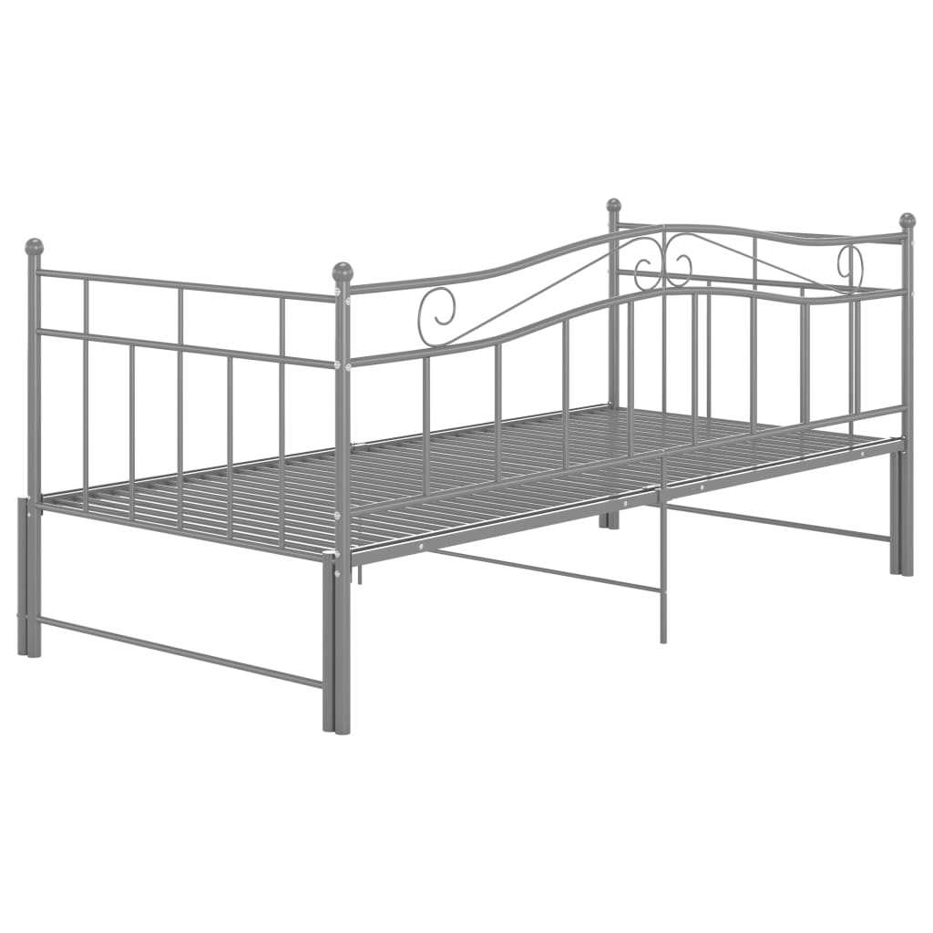 Pull-Out Sofa Bed Frame Without Mattress Metal 90X200 Cm