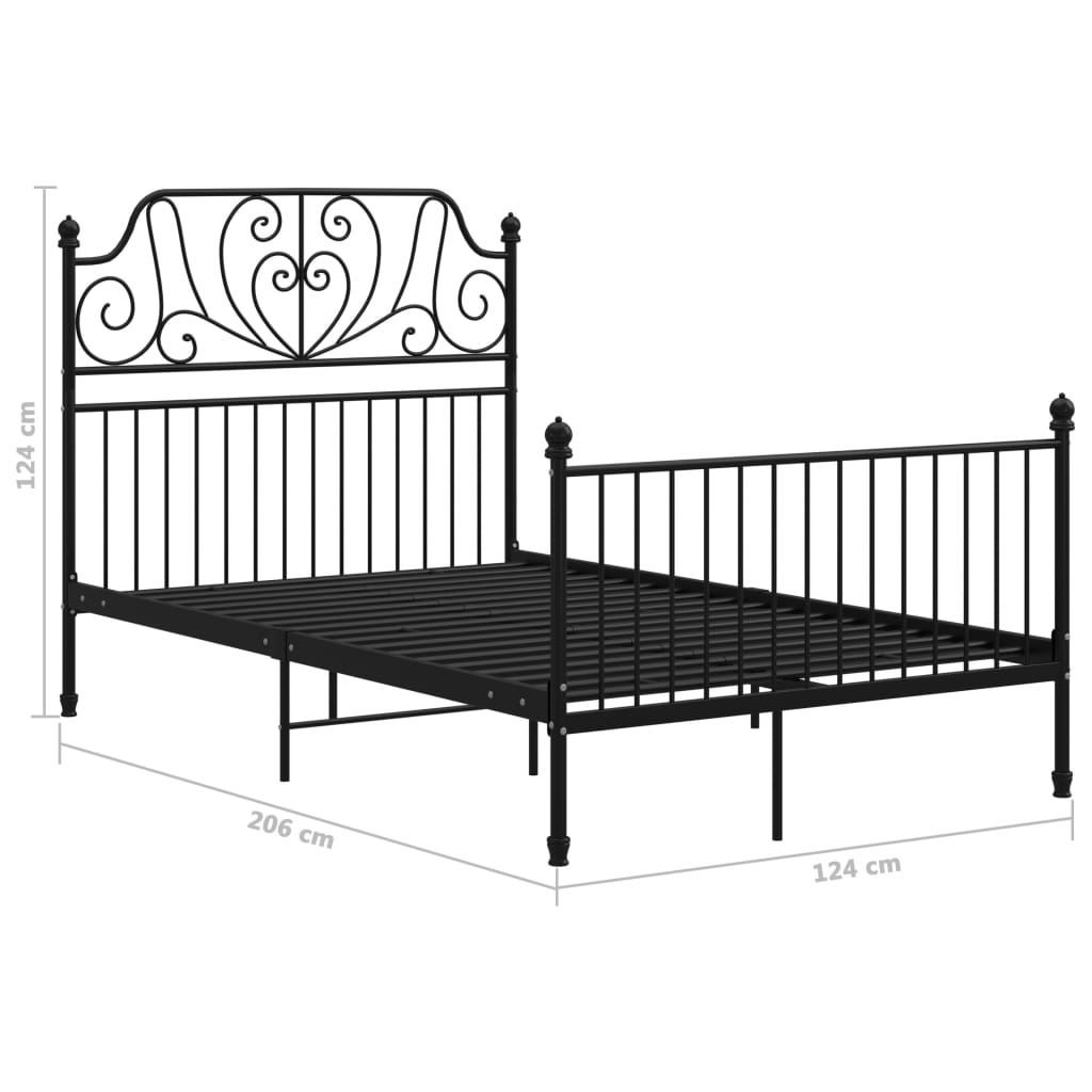 Bed Frame Without Mattress Metal