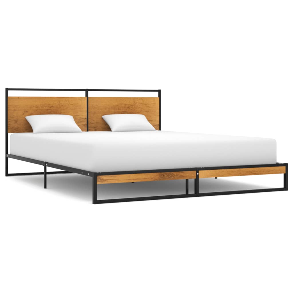 Bed Frame Without Mattress Metal Super King