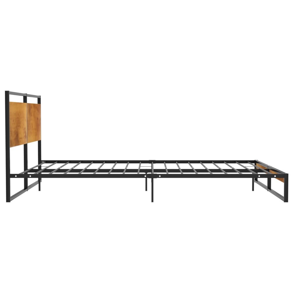 Bed Frame Without Mattress Metal Super King
