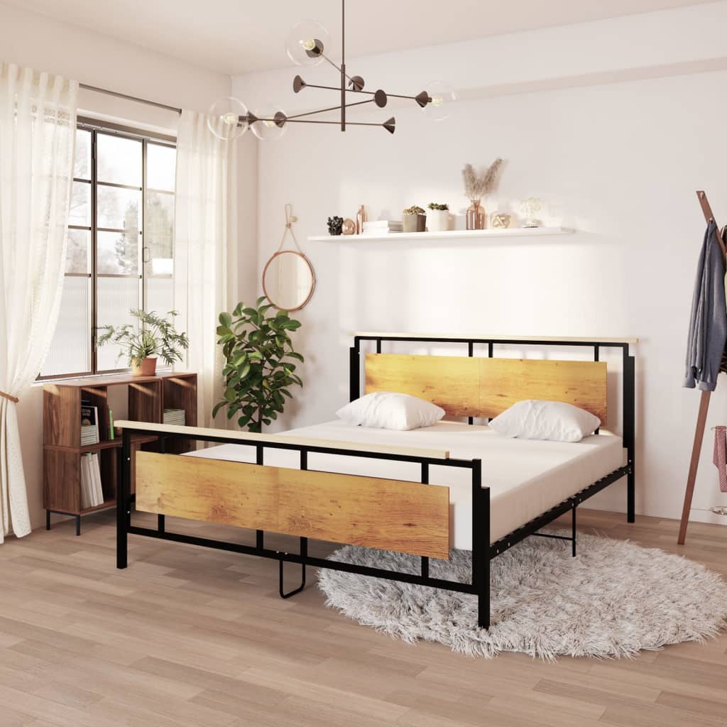 Bed Frame Without Mattress Metal