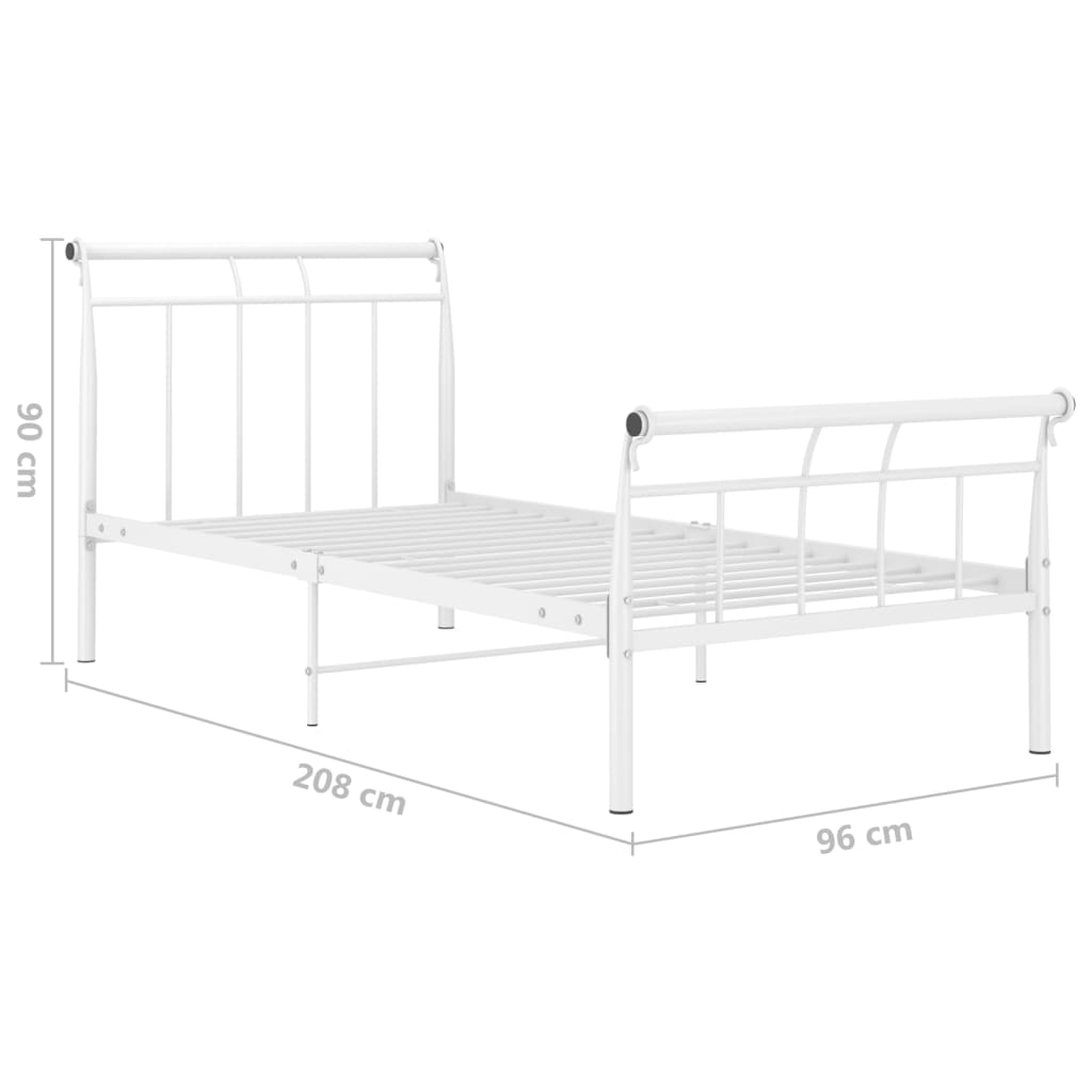 Bed Frame Without Mattress Metal