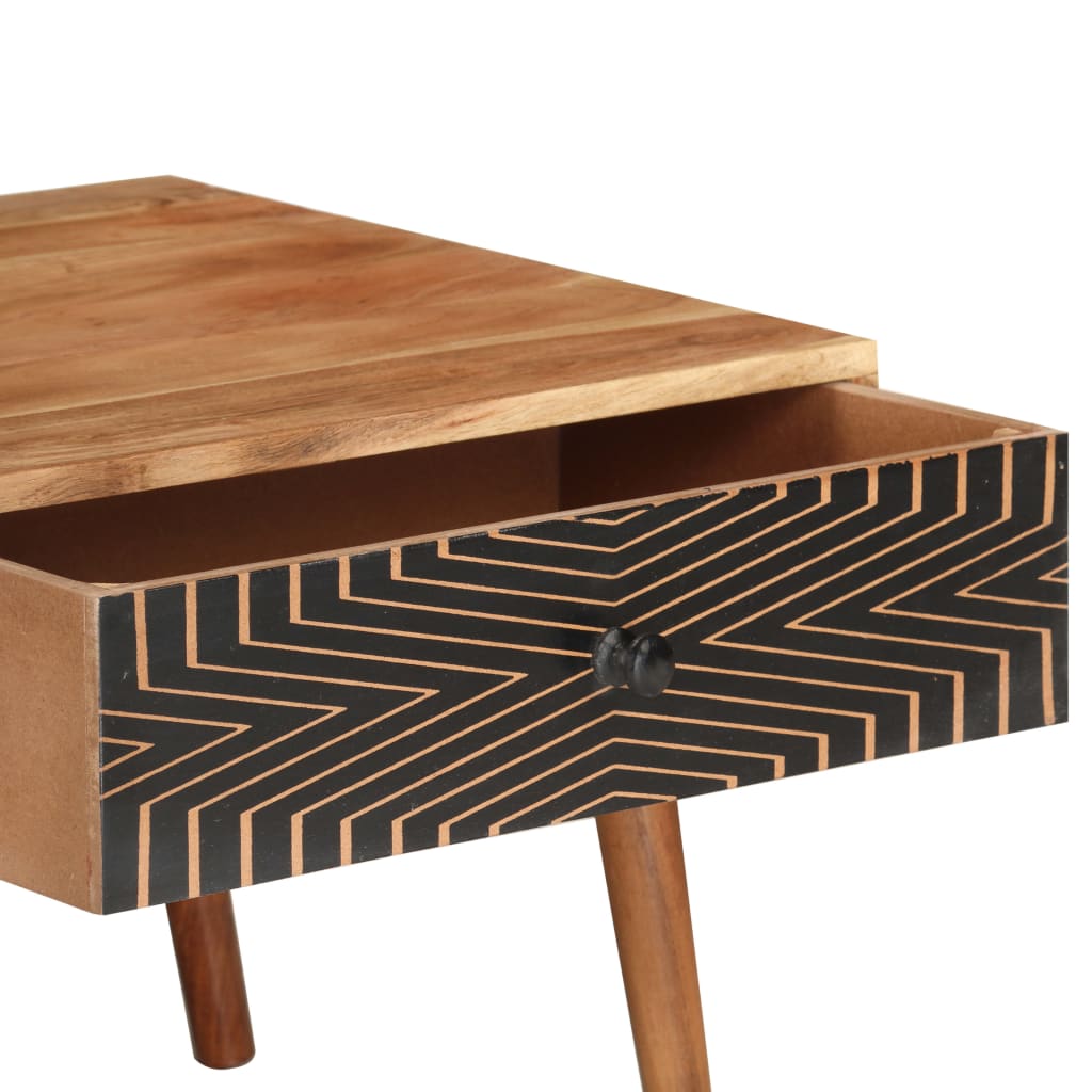Coffee Table 100X50X39 Cm Solid Acacia Wood
