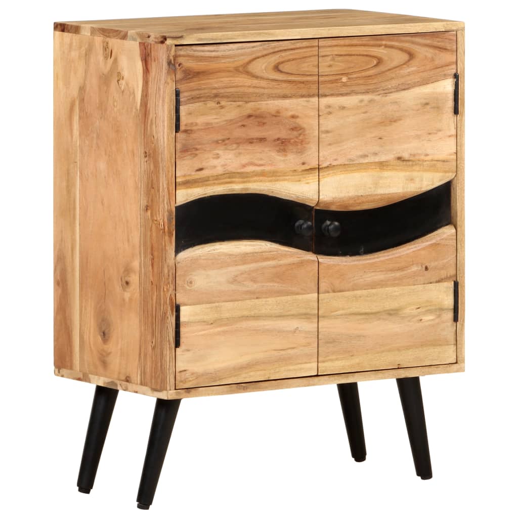 Sideboard 57X34X75 Cm Solid Acacia Wood