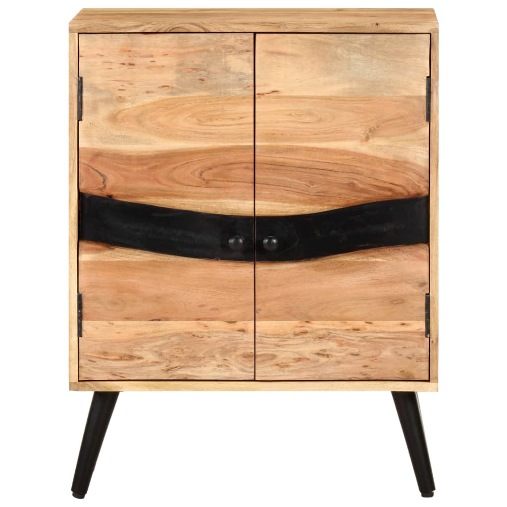 Sideboard 57X34X75 Cm Solid Acacia Wood