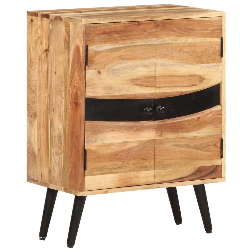 Sideboard 57X34X75 Cm Solid Acacia Wood