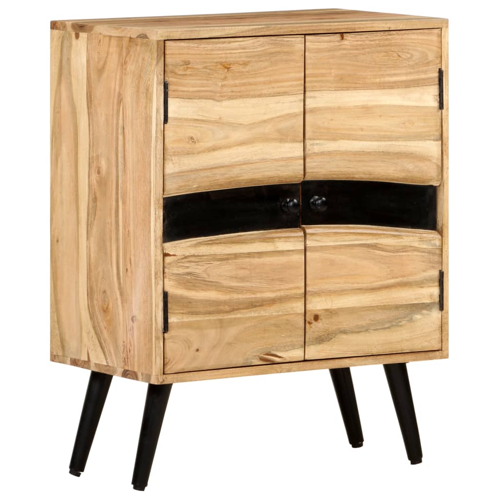 Sideboard 57X34X75 Cm Solid Acacia Wood