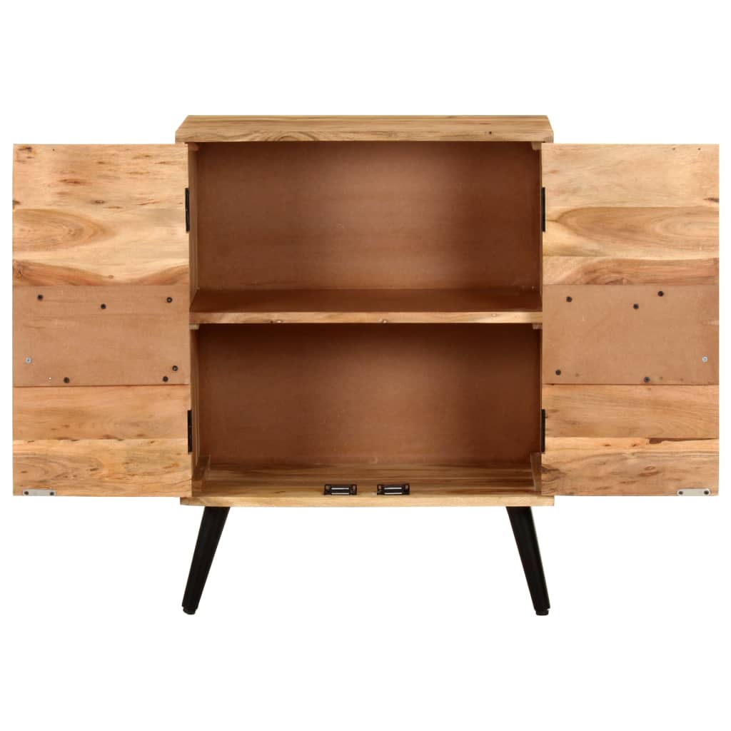Sideboard 57X34X75 Cm Solid Acacia Wood