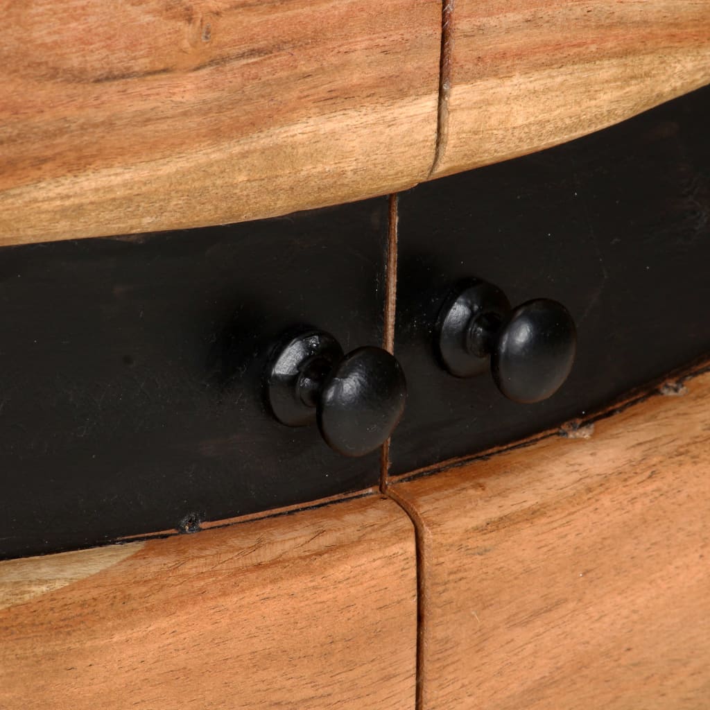 Sideboard 57X34X75 Cm Solid Acacia Wood