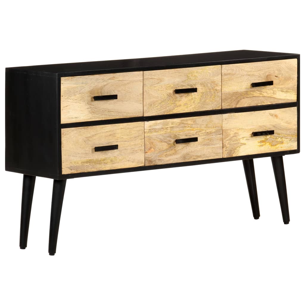 Sideboard 110X33X64 Cm Solid Mango Wood