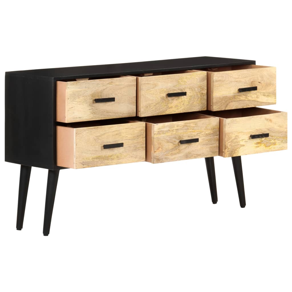 Sideboard 110X33X64 Cm Solid Mango Wood
