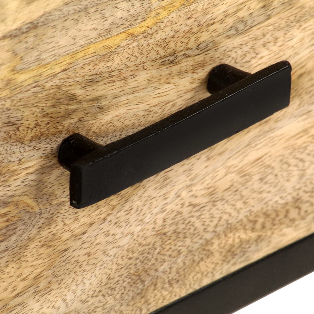 Sideboard 110X33X64 Cm Solid Mango Wood