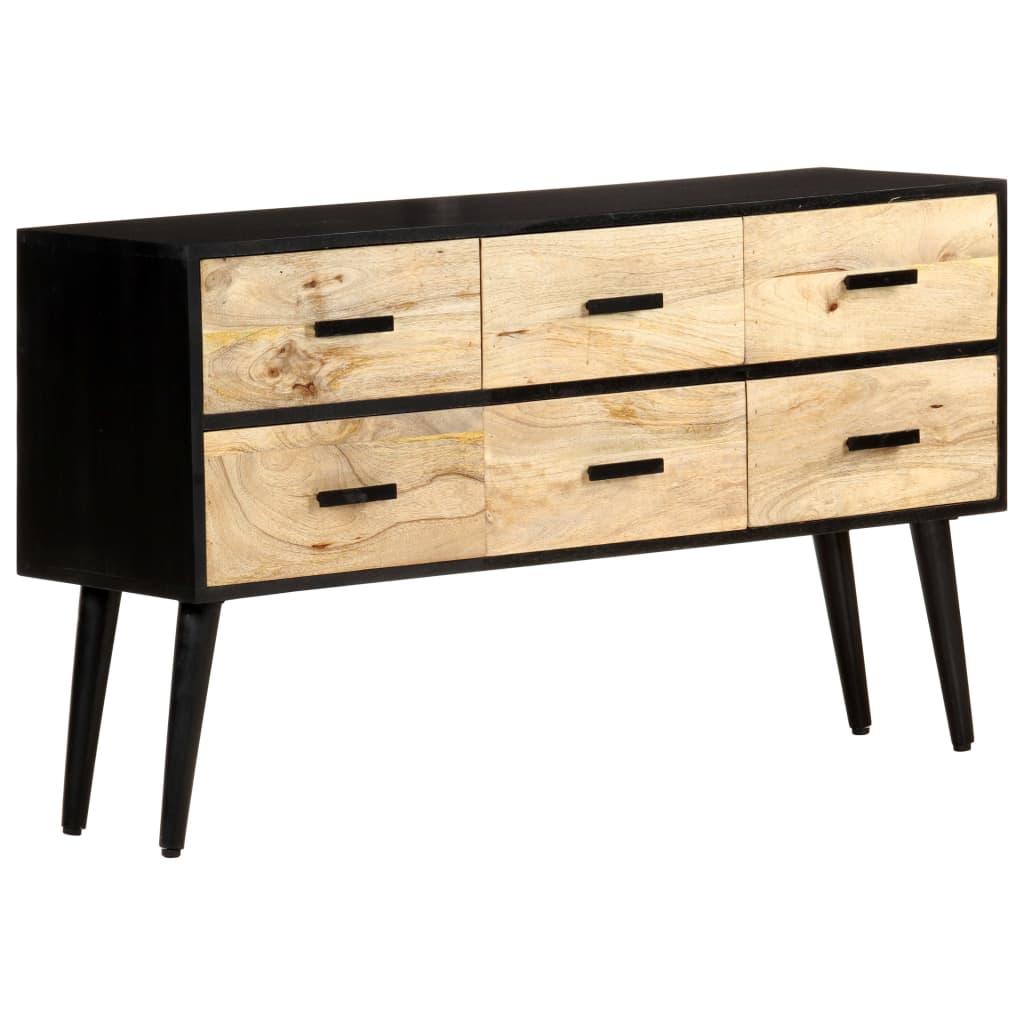 Sideboard 110X33X64 Cm Solid Mango Wood