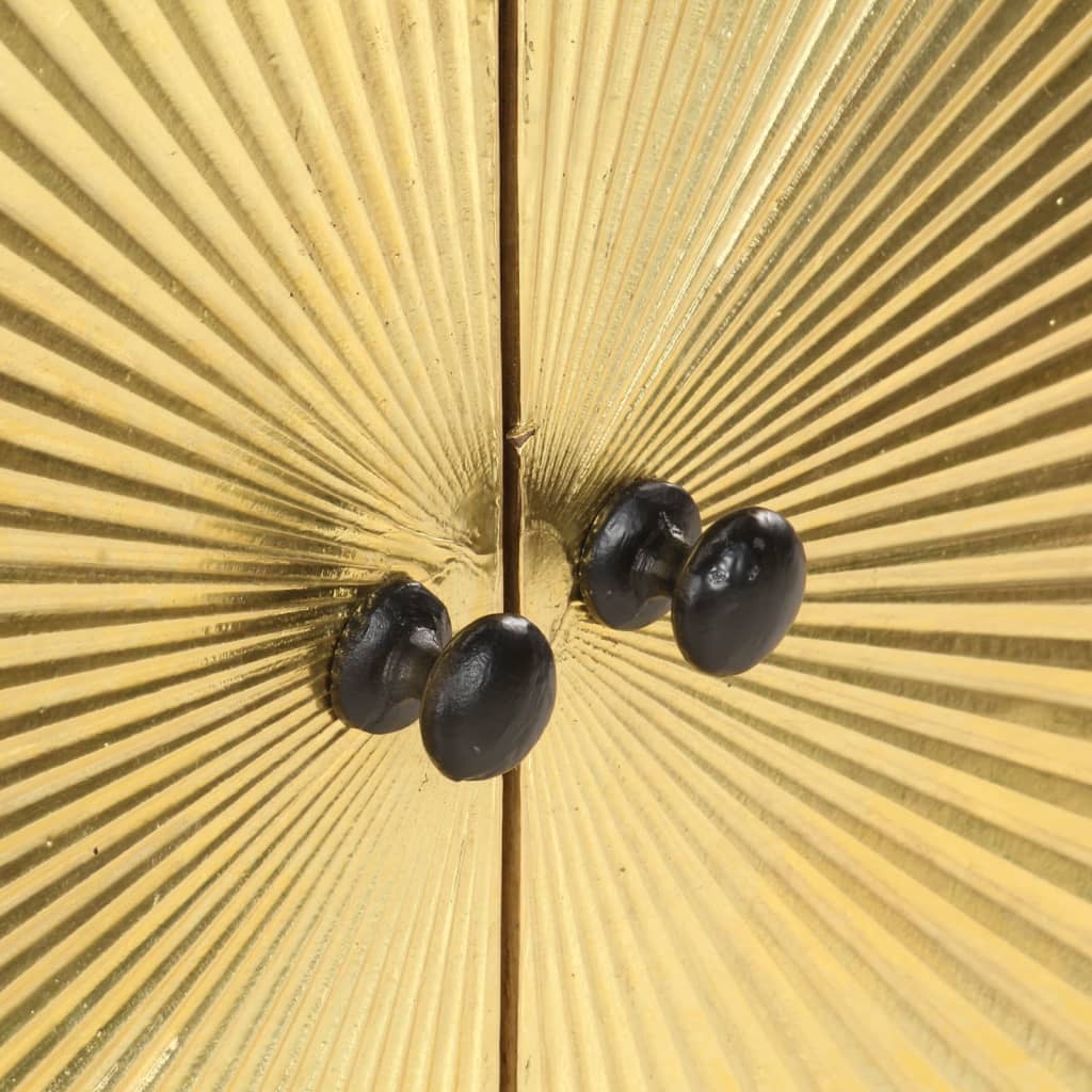 Tv Cabinet 90X30X45 Cm Solid Mango Wood