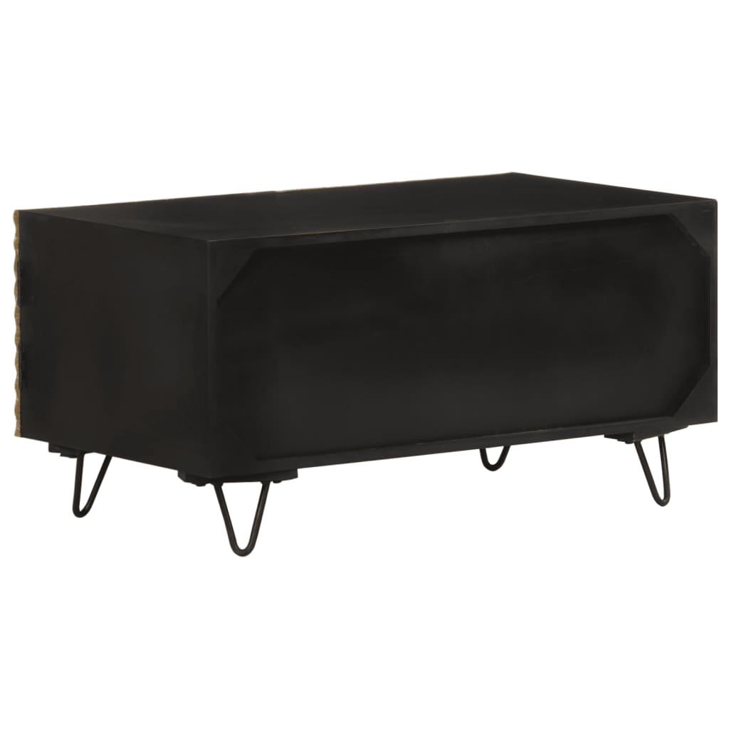 Coffee Table 90X50X45 Cm Solid Mango Wood