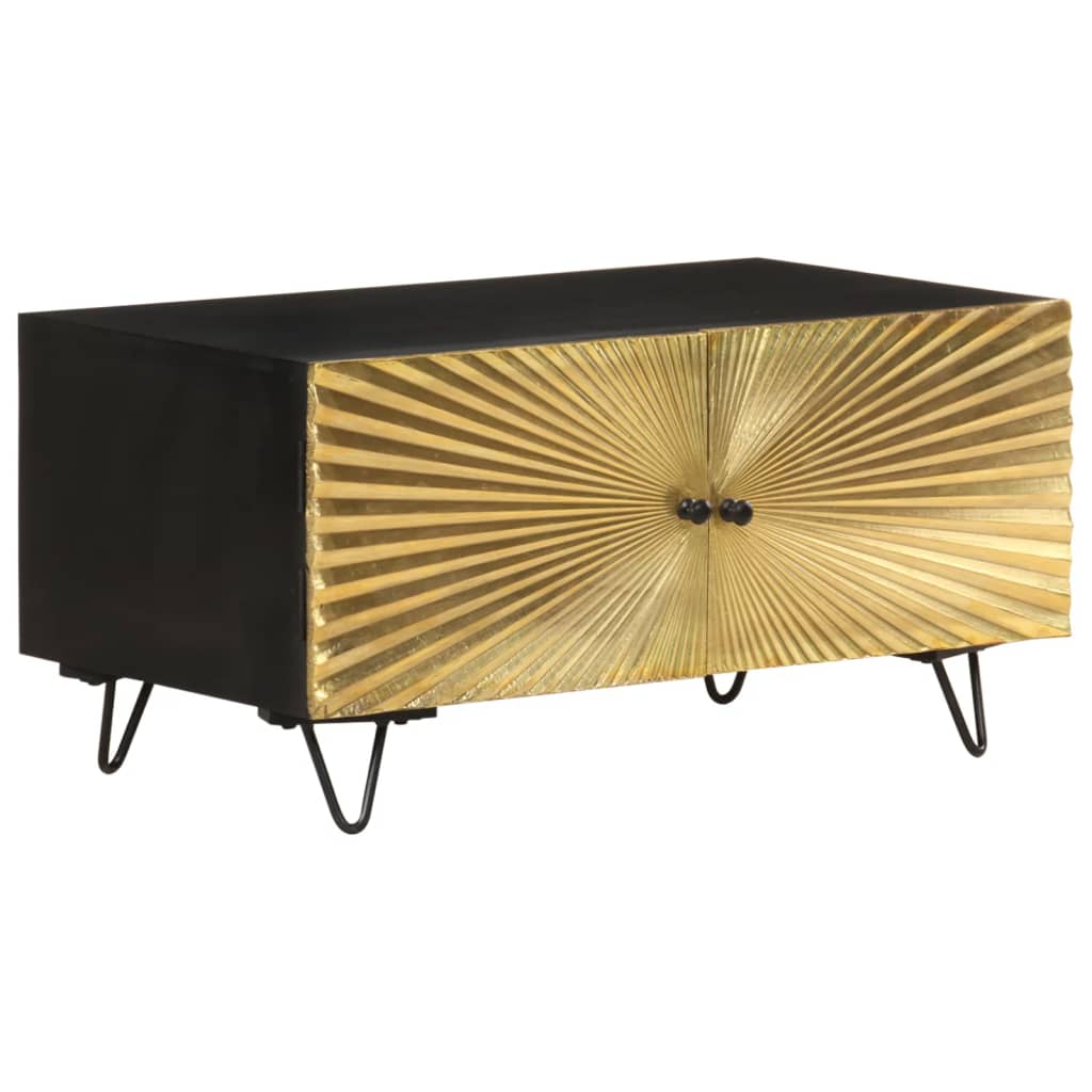 Coffee Table 90X50X45 Cm Solid Mango Wood