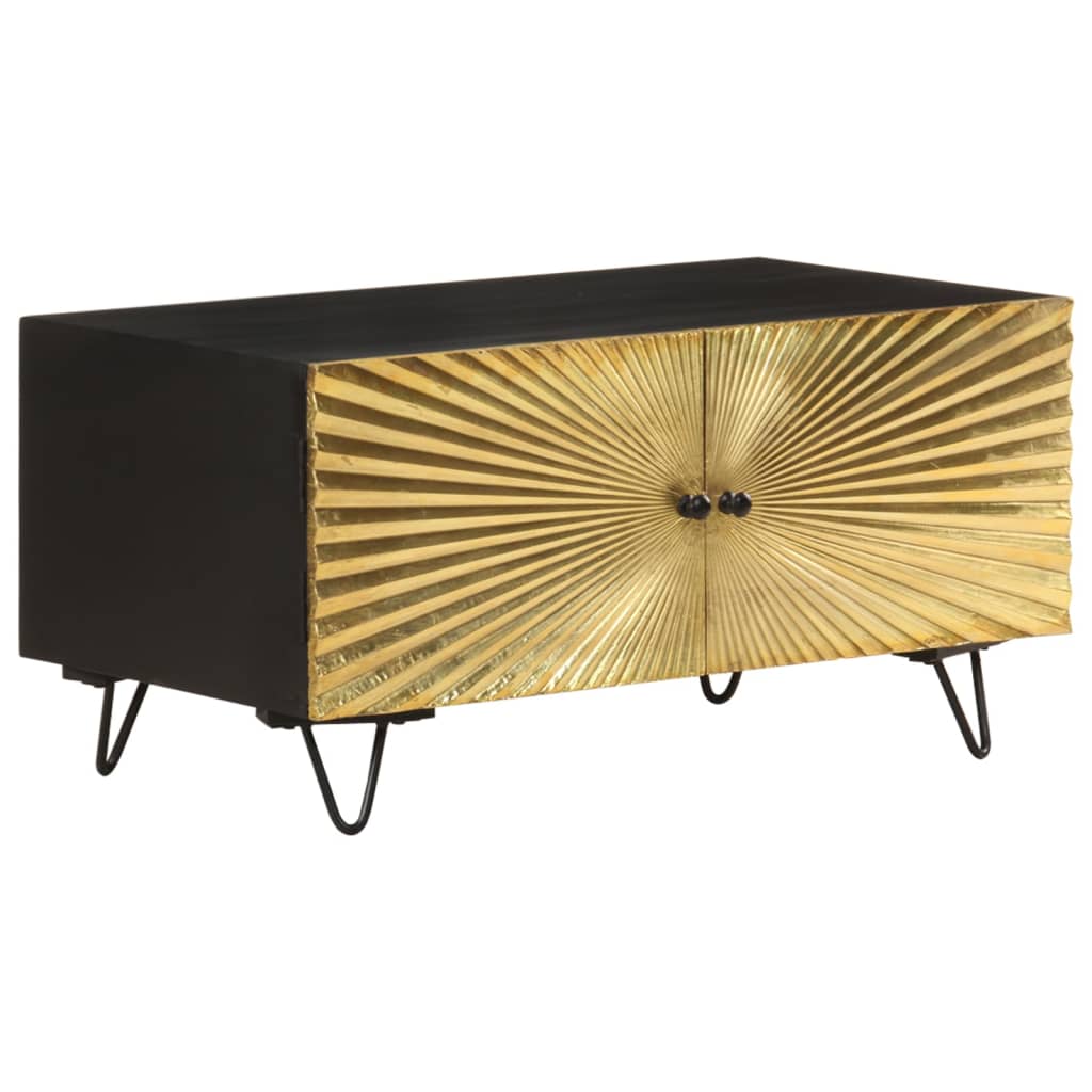 Coffee Table 90X50X45 Cm Solid Mango Wood