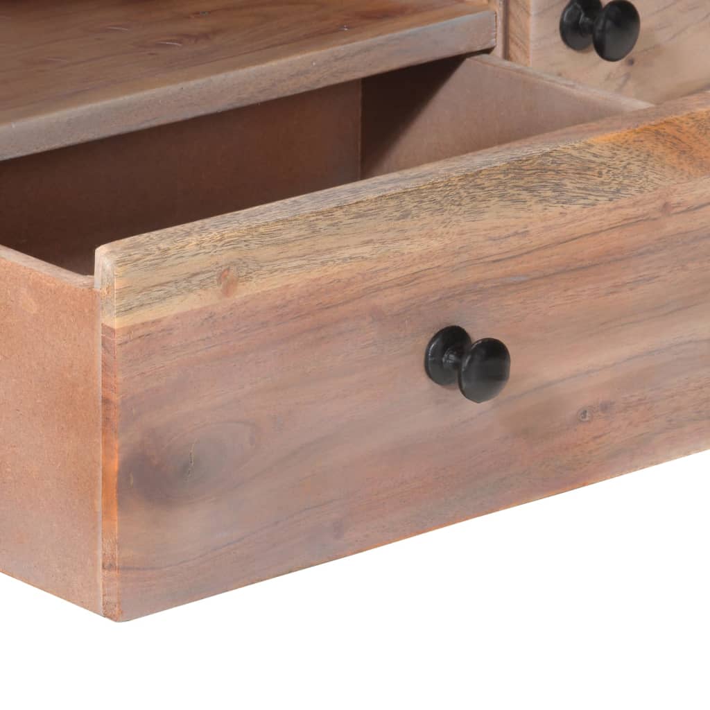 Tv Cabinet 118X30X40 Cm Solid Acacia Wood