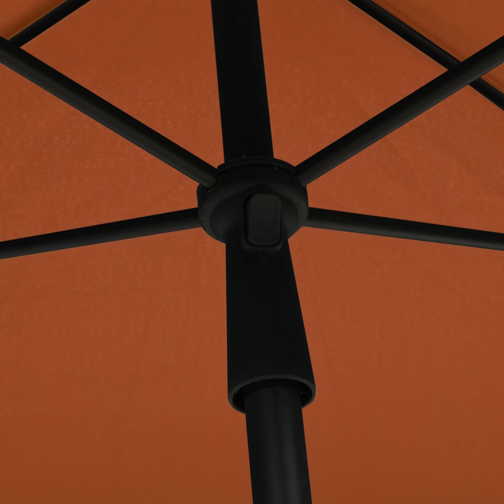 Garden Parasol With Pole 210X140 Cm