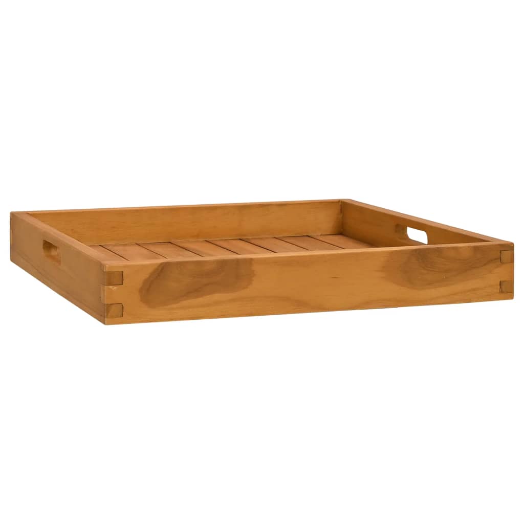 Serving Tray Solid Teak Wood