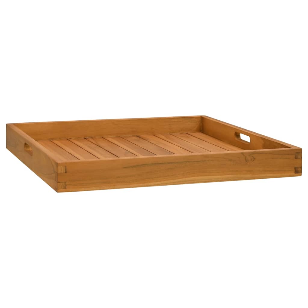 Serving Tray Solid Teak Wood