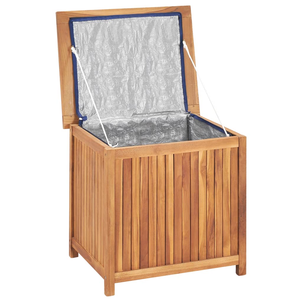 Garden Storage Box Solid Teak Wood