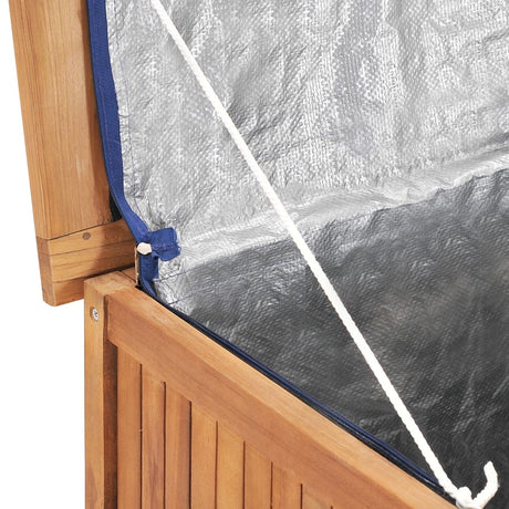 Garden Storage Box Solid Teak Wood