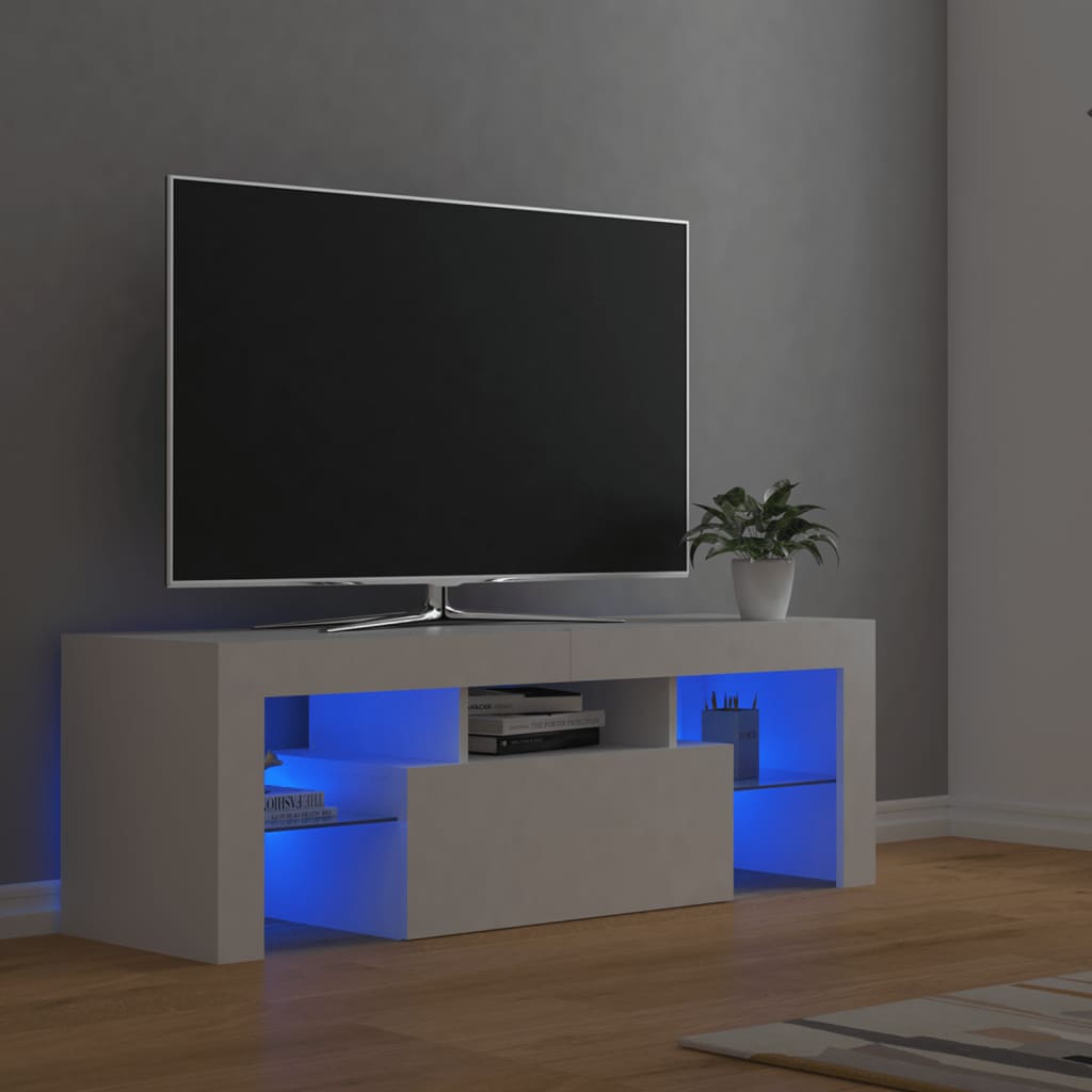 Tv Cabinet With Led Lights 120X35X40 Cm