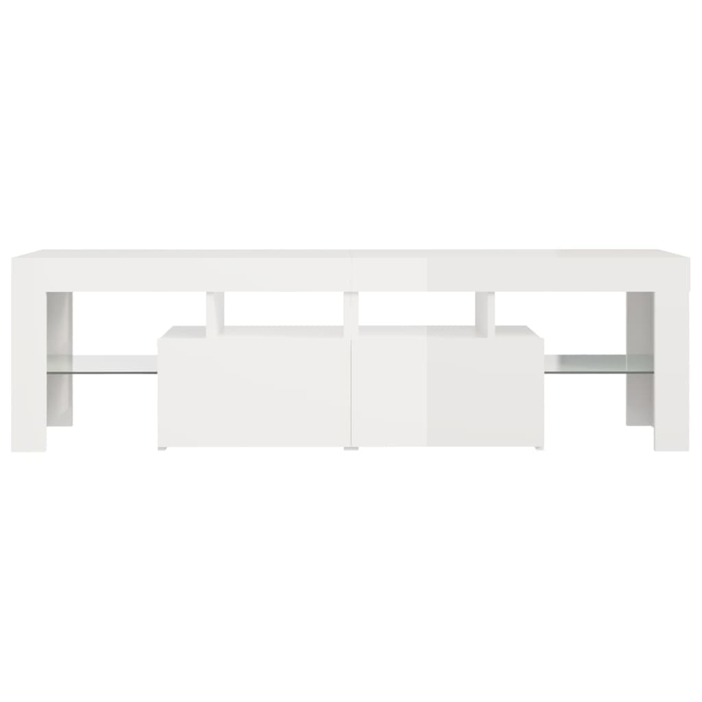 Tv Cabinet With Led Lights 140X36.5X40 Cm