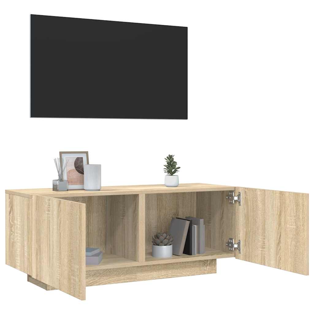 Tv Cabinet 100X35X40 Cm Engineered Wood