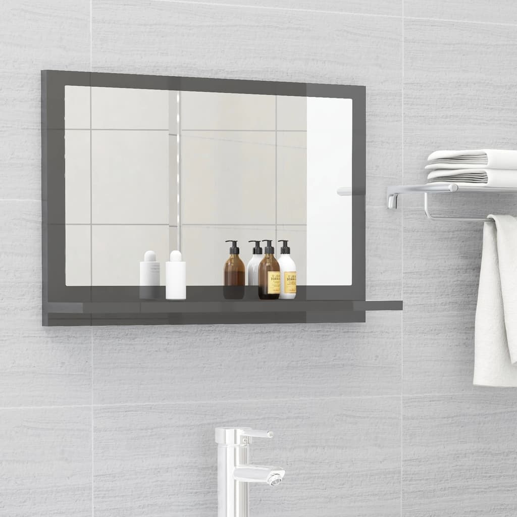 Bathroom Mirror Engineered Wood