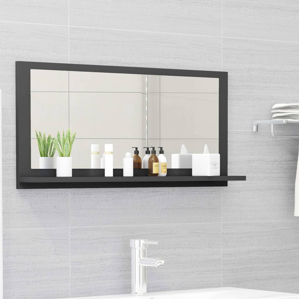 Bathroom Mirror Engineered Wood