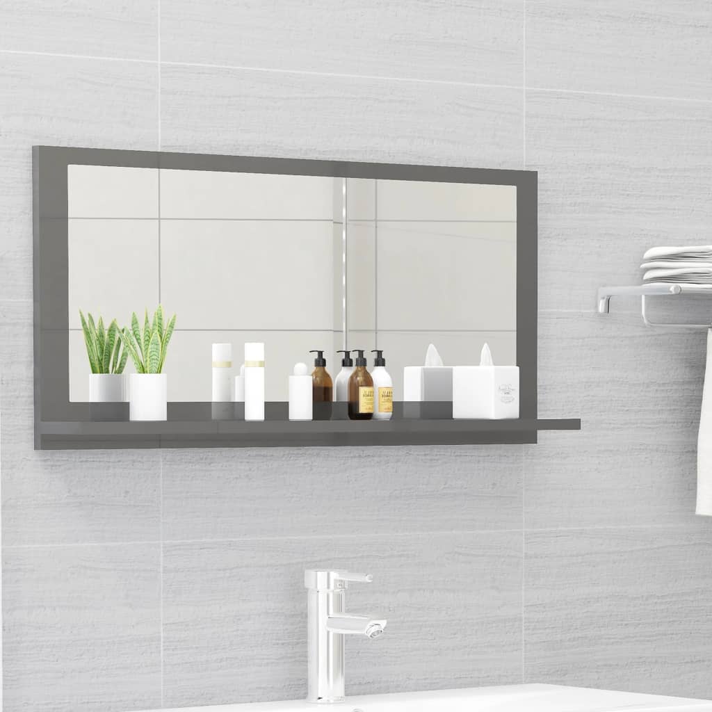 Bathroom Mirror Engineered Wood