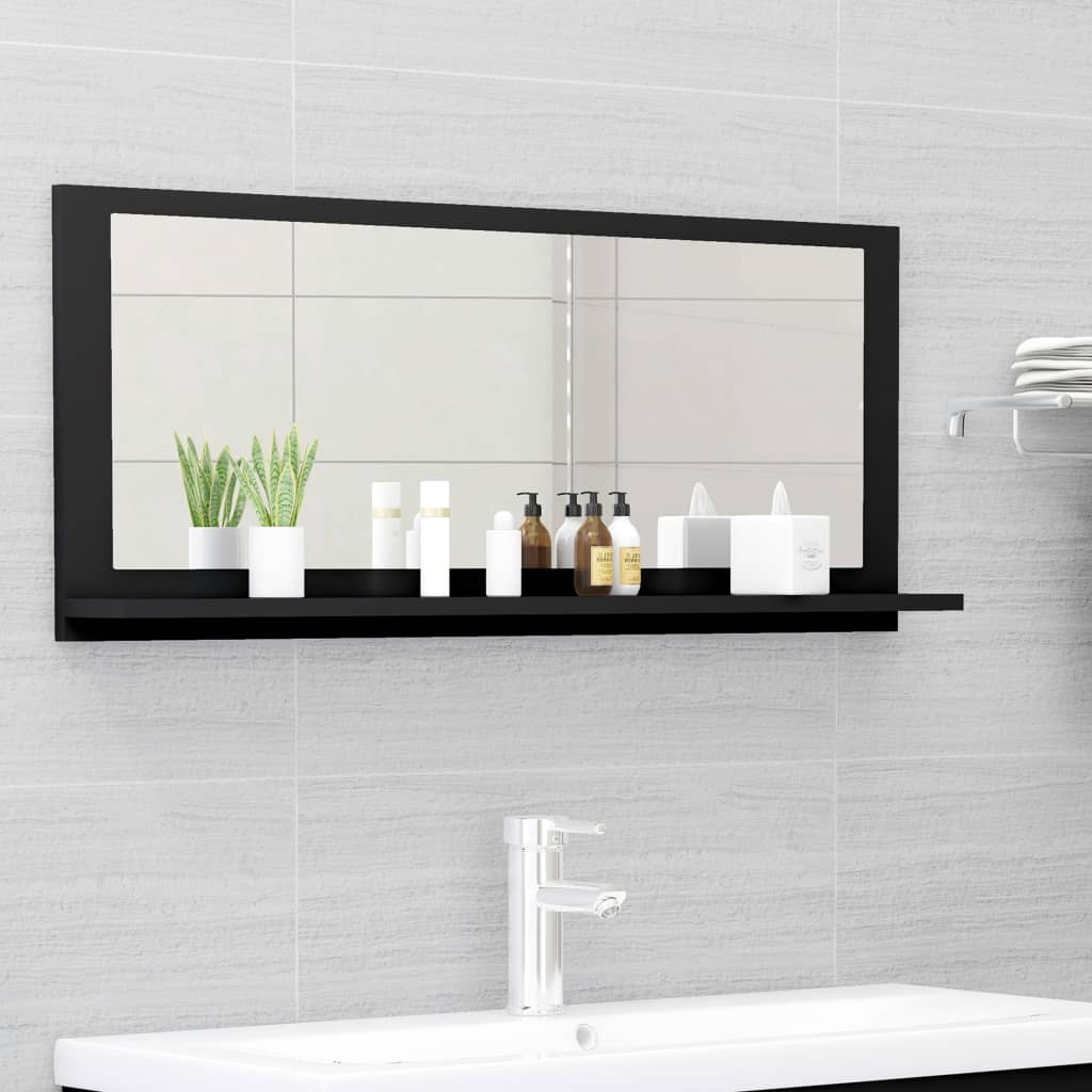 Bathroom Mirror Engineered Wood