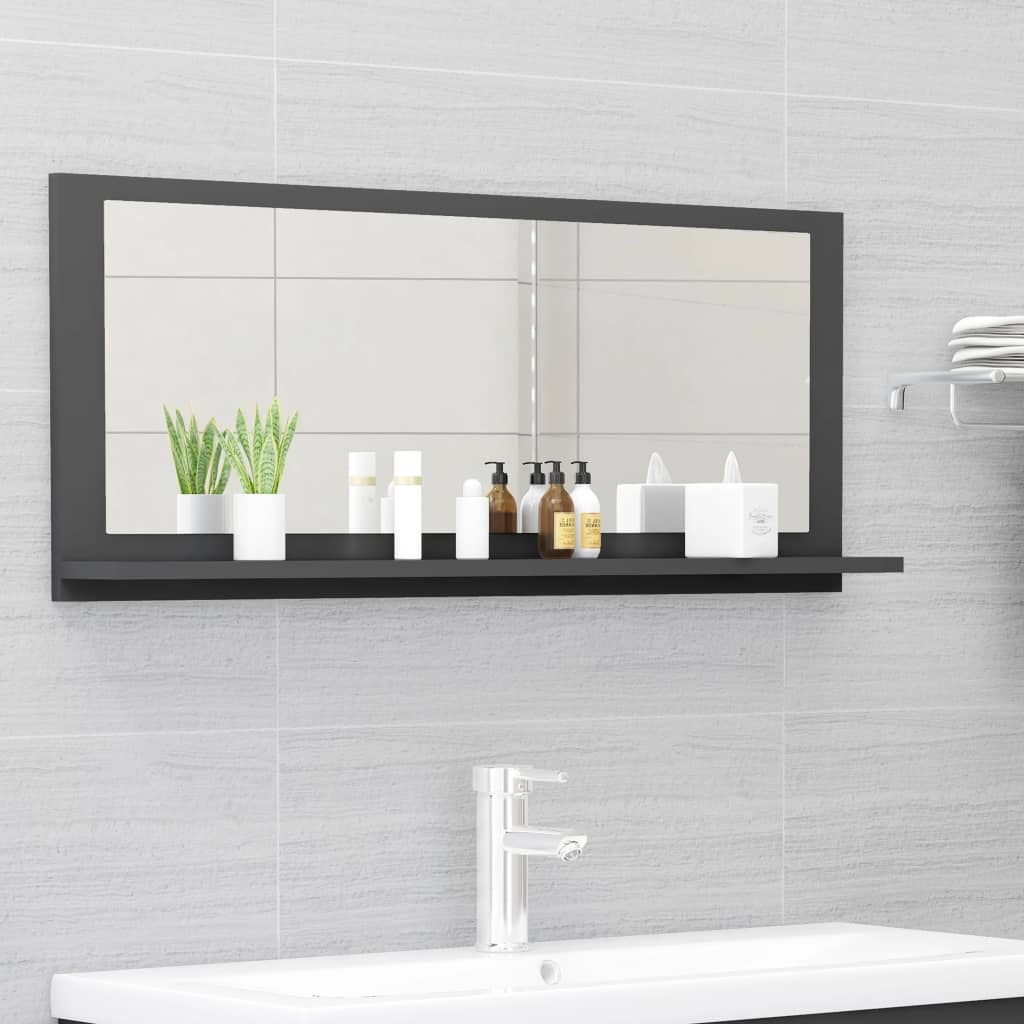 Bathroom Mirror Engineered Wood
