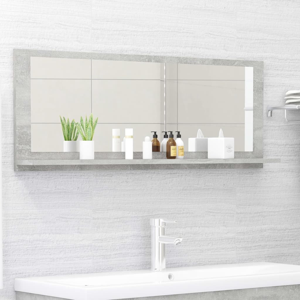 Bathroom Mirror Engineered Wood