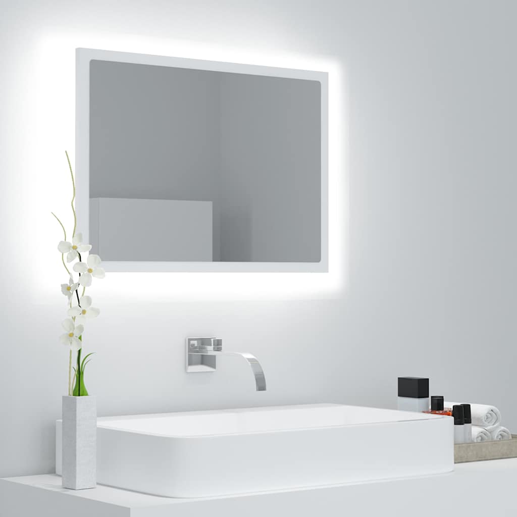 Led Bathroom Mirror 60X8.5X37 Cm Acrylic