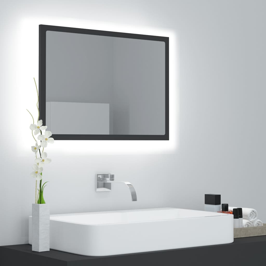 Led Bathroom Mirror 60X8.5X37 Cm Acrylic