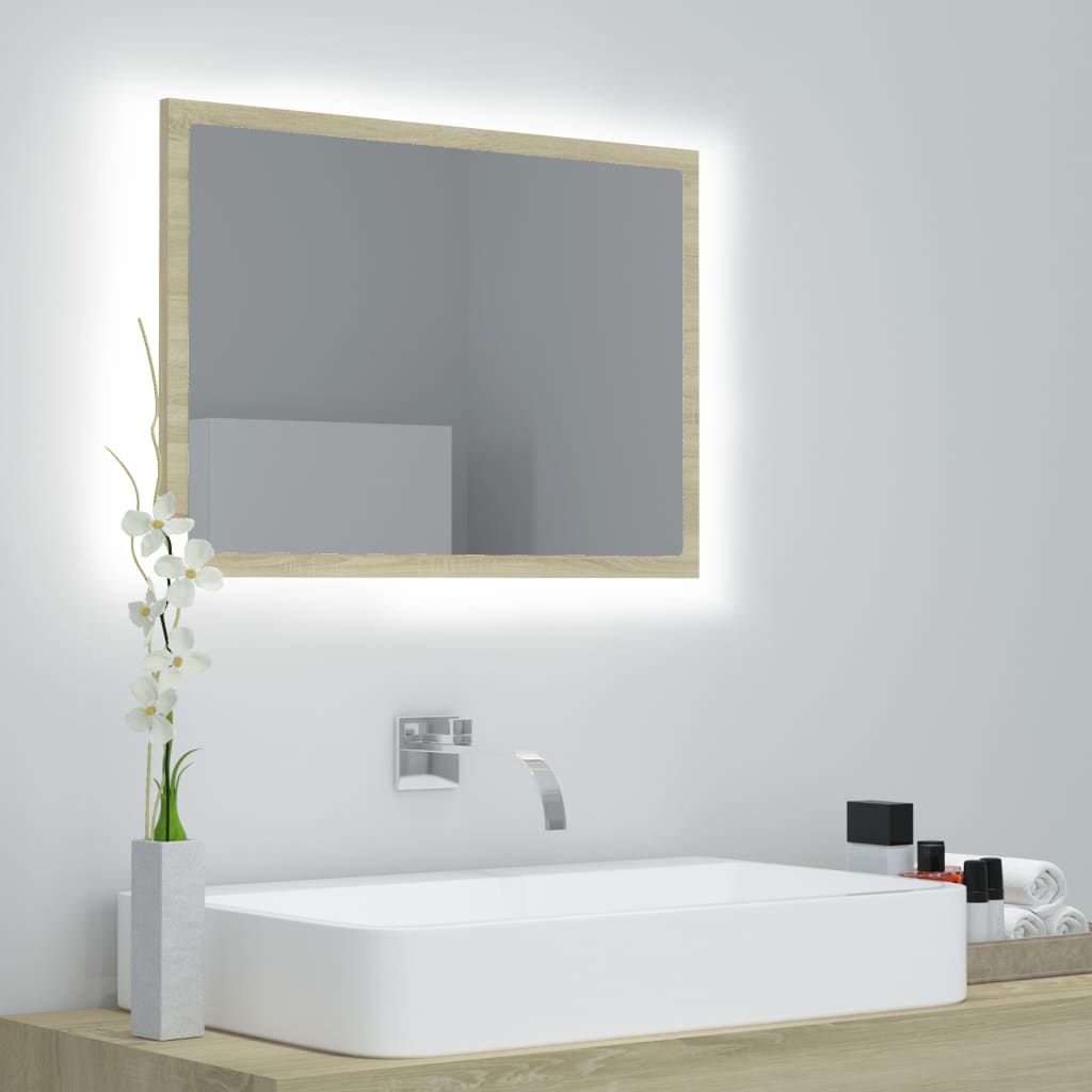 Led Bathroom Mirror 60X8.5X37 Cm Acrylic