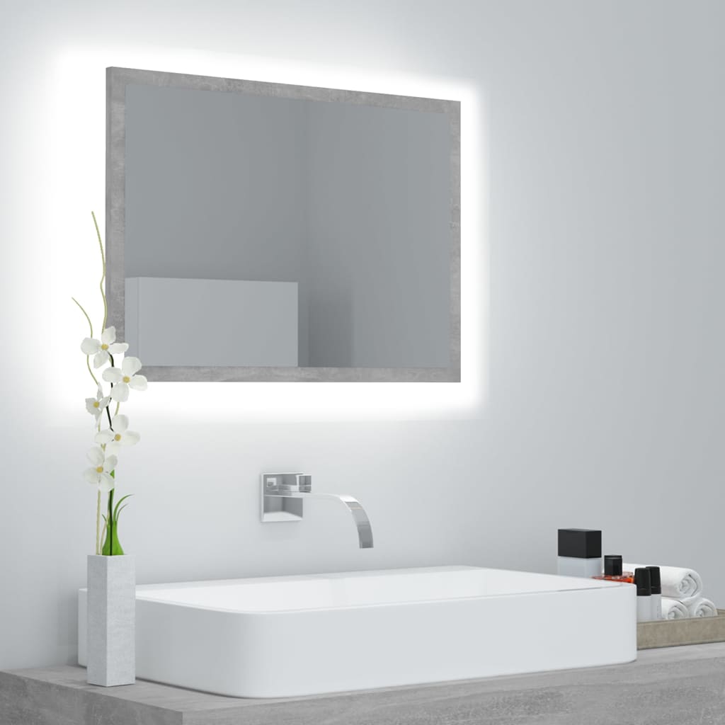 Led Bathroom Mirror 60X8.5X37 Cm Acrylic